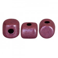 Les perles par Puca® Minos beads Metallic mat dark violet 23980/94108